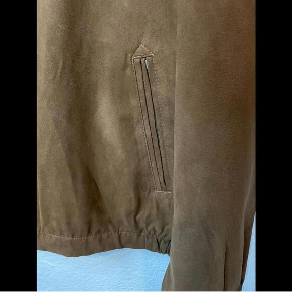 Gary Player men’s brown collared zip up jacket size XL - Picture 5 of 12